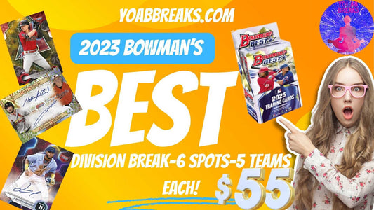 **Break 010** 2023 Bowman's Best Hobby Box