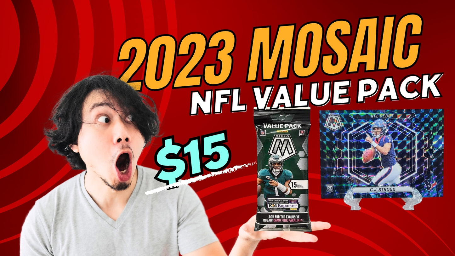 2023 Panini Mosaic Value Pack (NFL)