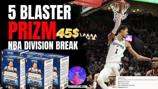 **Break 011** 5 2023-2024 Blaster Prizm NBA Division Break